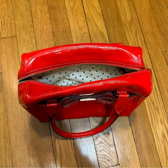 Kate Spade Primrose Hill patent red bag - Picture 2 of 2